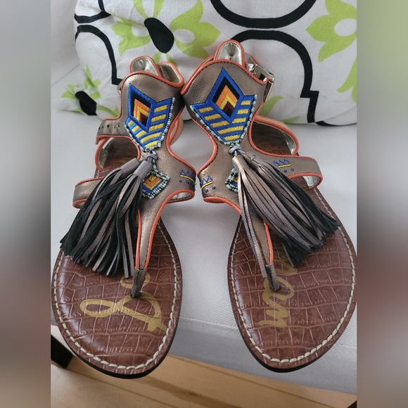 Sam Edelman 8.5 New Not Worn Strappy Sandles - Picture 5 of 9